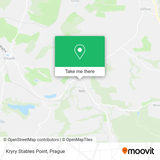 Карта Kryry Stables Point