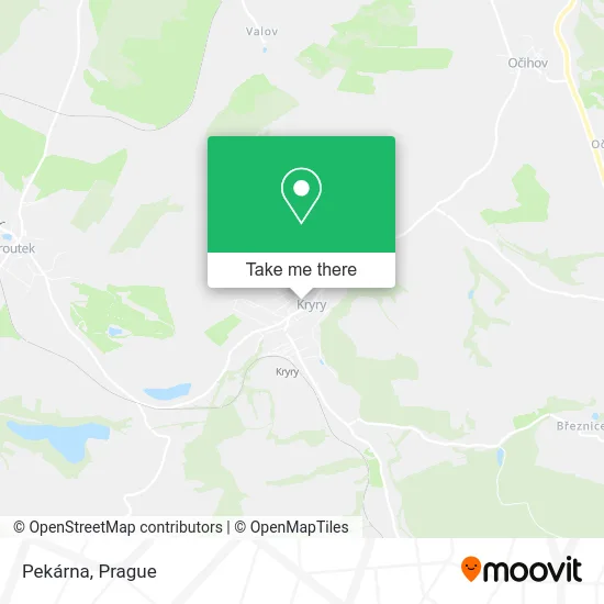 Карта Pekárna