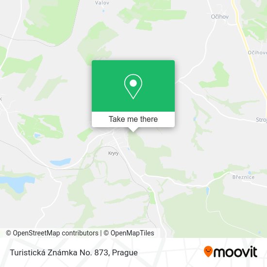 Карта Turistická Známka No. 873