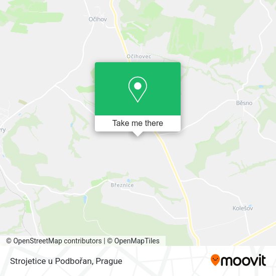 Карта Strojetice u Podbořan