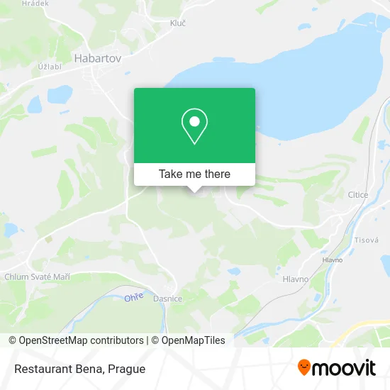 Карта Restaurant Bena