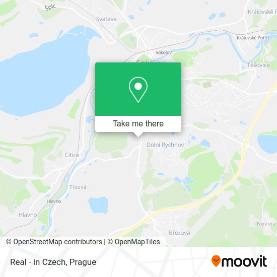 Карта Real - in Czech