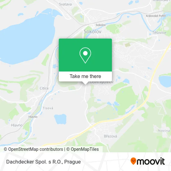 Карта Dachdecker Spol. s R.O.