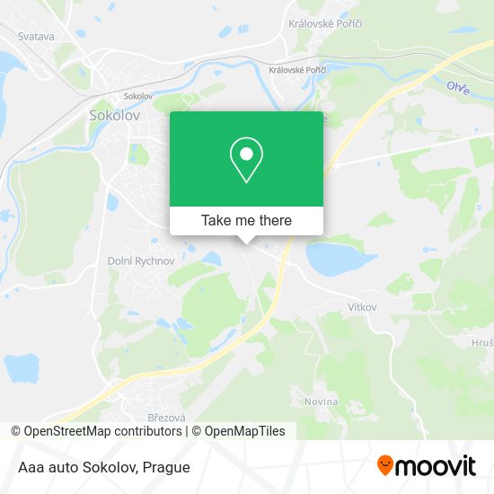 Карта Aaa auto Sokolov