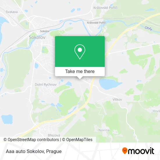 Карта Aaa auto Sokolov