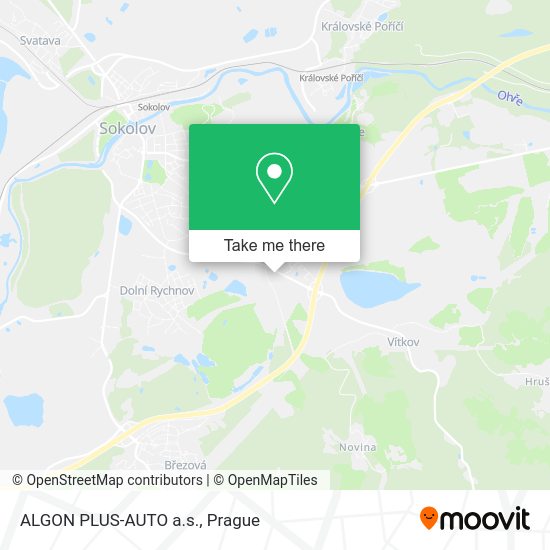 Карта ALGON PLUS-AUTO a.s.