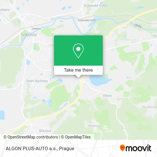 Карта ALGON PLUS-AUTO a.s.
