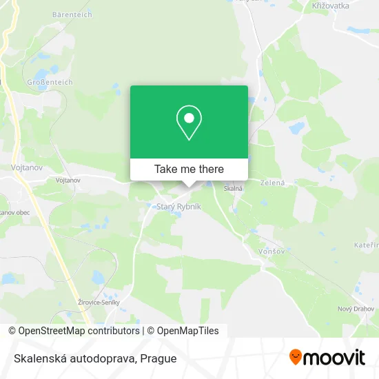 Карта Skalenská autodoprava