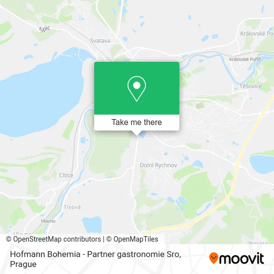 Карта Hofmann Bohemia - Partner gastronomie Sro