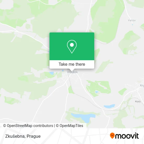 Карта Zkušebna