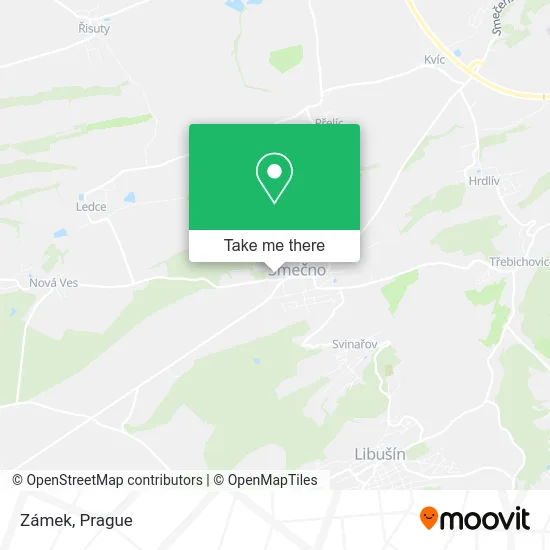 Карта Zámek