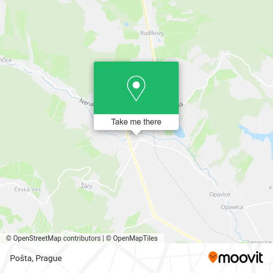 Карта Pošta