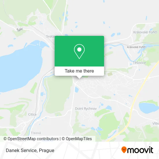 Карта Danek Service