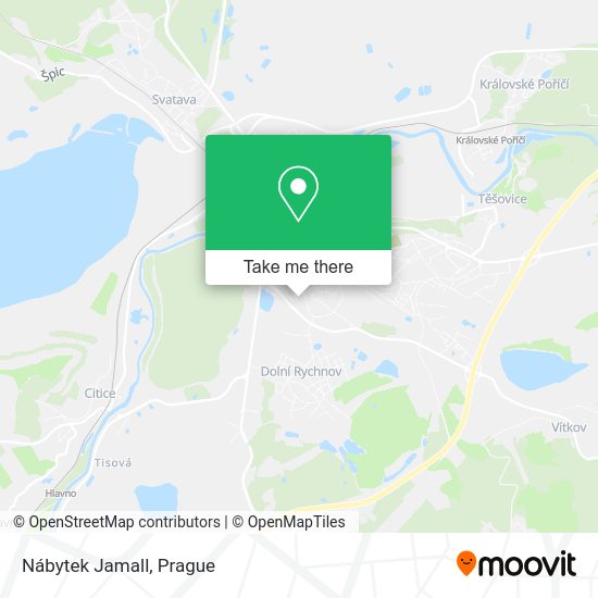 Карта Nábytek Jamall