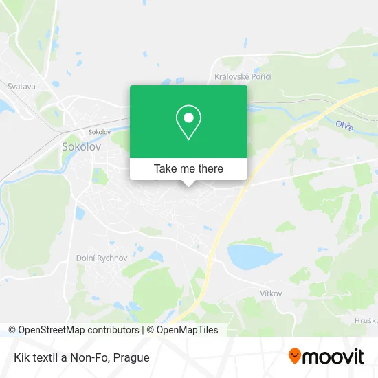 Карта Kik textil a Non-Fo