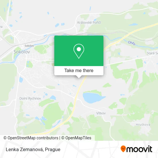 Карта Lenka Zemanová