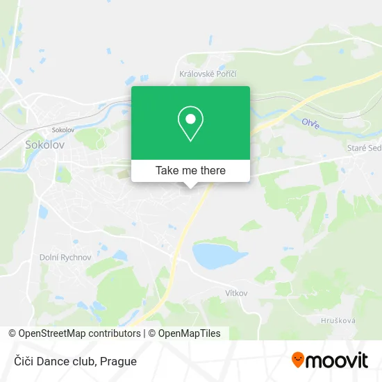 Карта Čiči Dance club