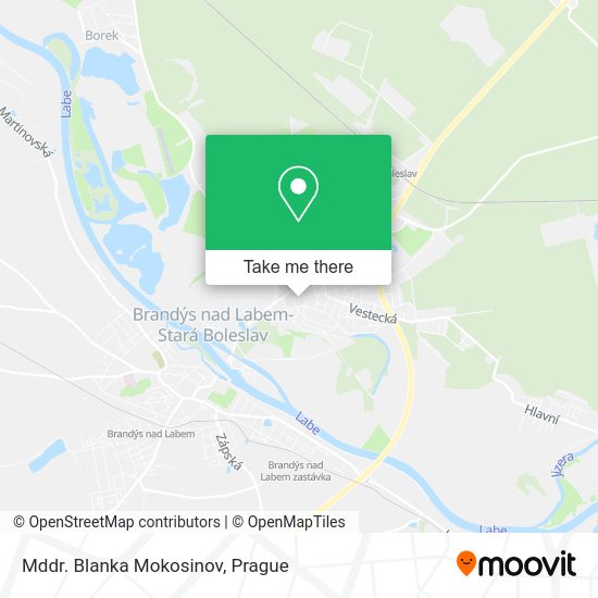 Карта Mddr. Blanka Mokosinov