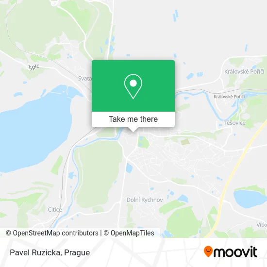Карта Pavel Ruzicka