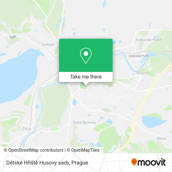 Dětské Hřiště Husovy sady map