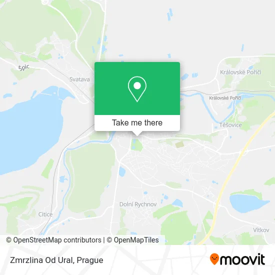 Карта Zmrzlina Od Ural