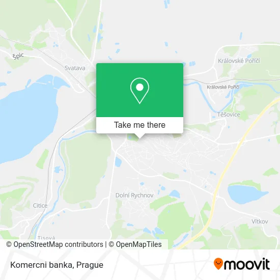 Карта Komercni banka