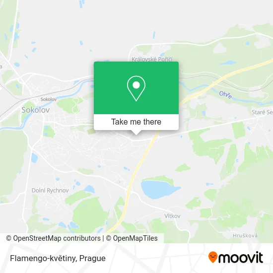 Карта Flamengo-květiny