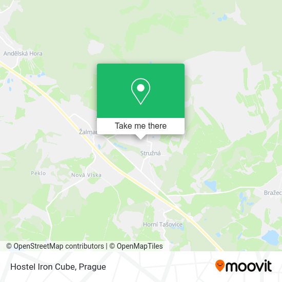 Карта Hostel Iron Cube