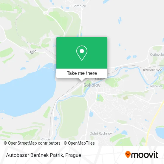 Autobazar Beránek Patrik map