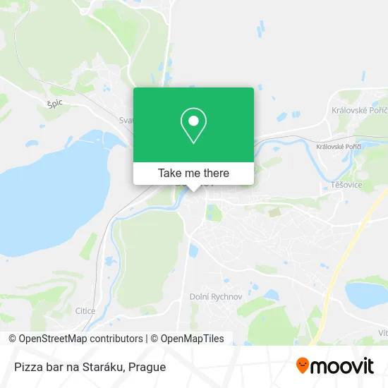Карта Pizza bar na Staráku
