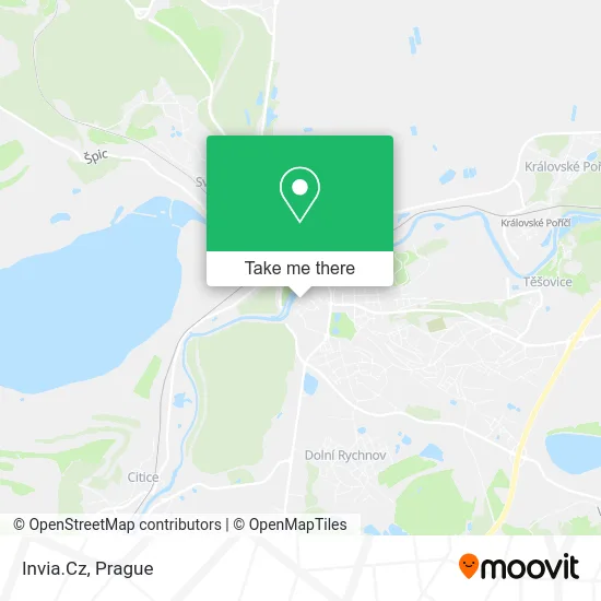 Карта Invia.Cz