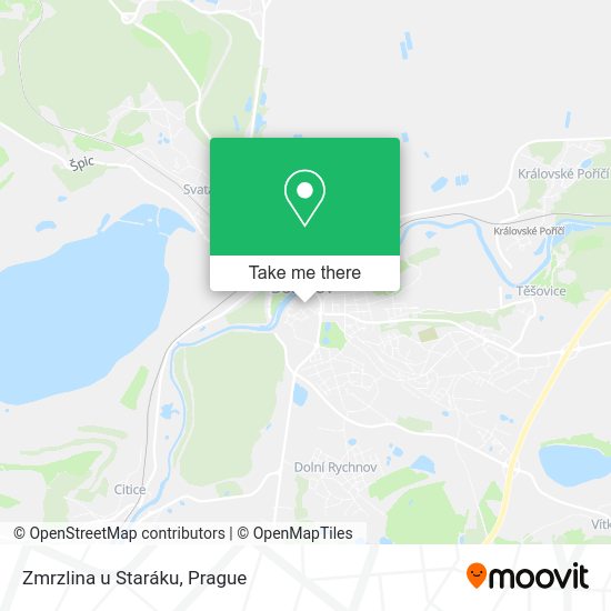 Карта Zmrzlina u Staráku