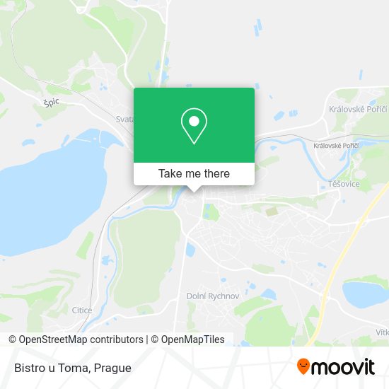 Карта Bistro u Toma