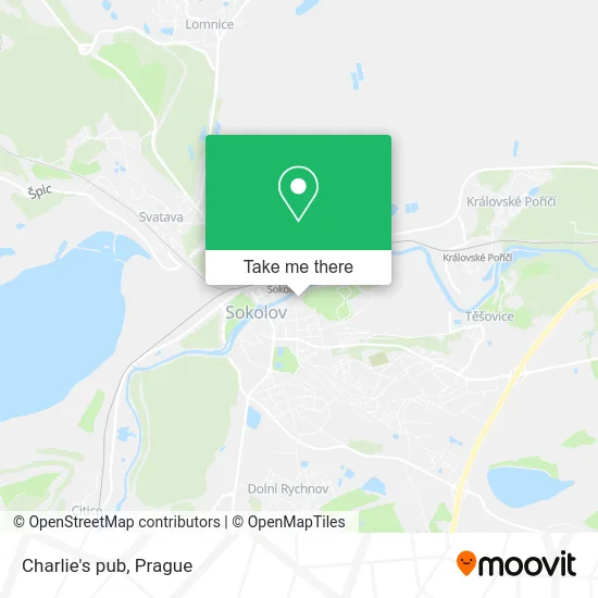 Карта Charlie's pub