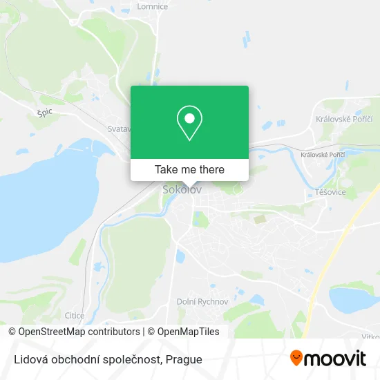 Lidová obchodní společnost map