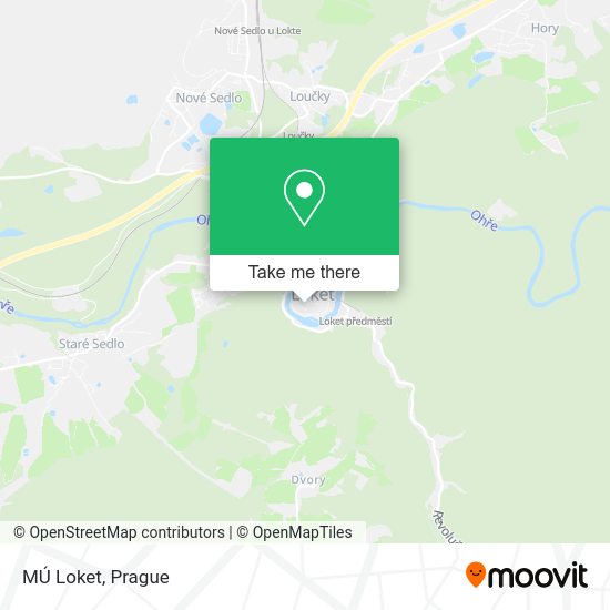 Карта MÚ Loket