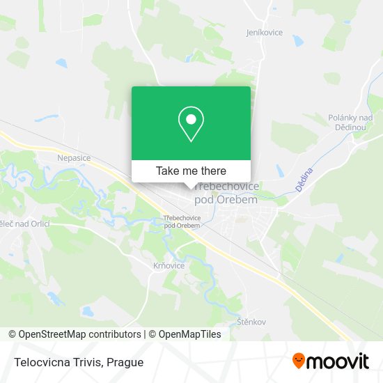 Карта Telocvicna Trivis