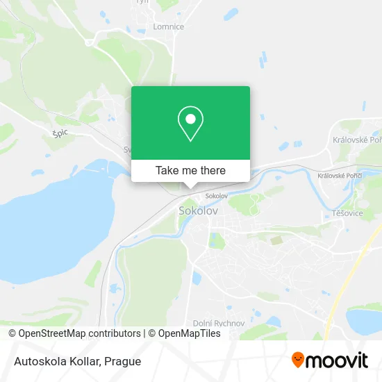 Карта Autoskola Kollar