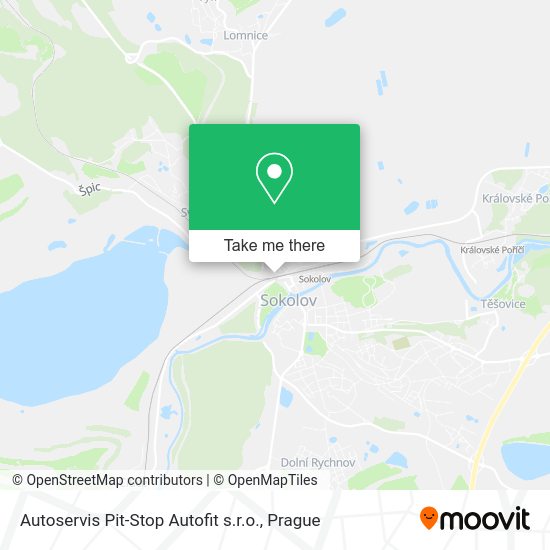 Карта Autoservis Pit-Stop Autofit s.r.o.