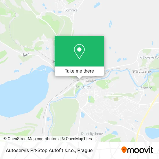 Карта Autoservis Pit-Stop Autofit s.r.o.