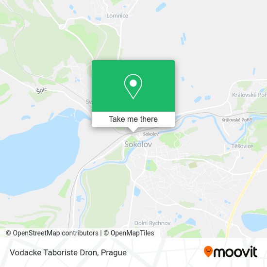 Карта Vodacke Taboriste Dron
