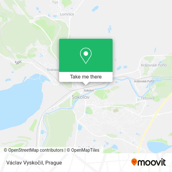 Карта Václav Vyskočil