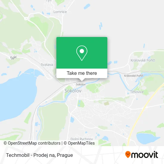 Карта Techmobil - Prodej na