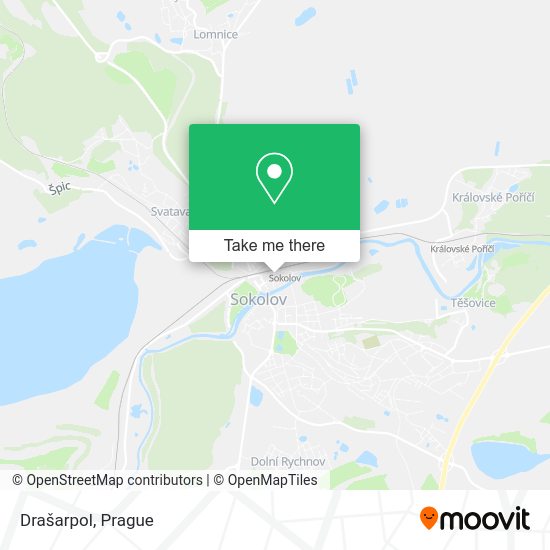 Карта Drašarpol