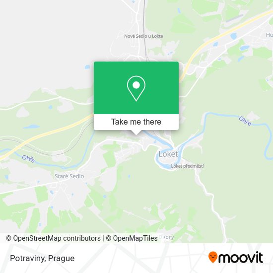 Карта Potraviny