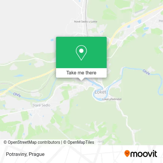 Карта Potraviny
