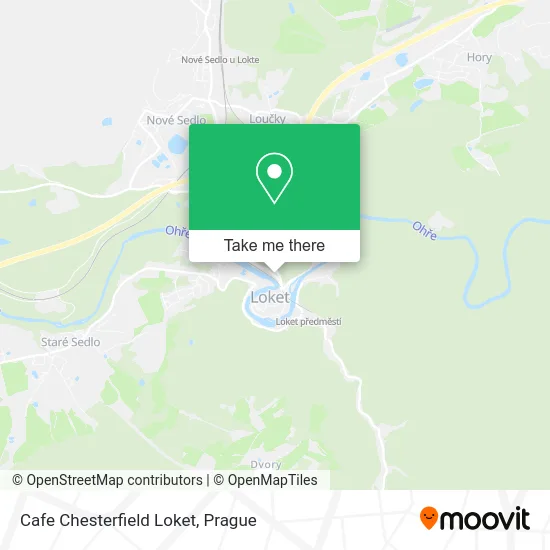Карта Cafe Chesterfield Loket