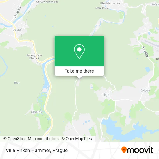 Карта Villa Pirken Hammer