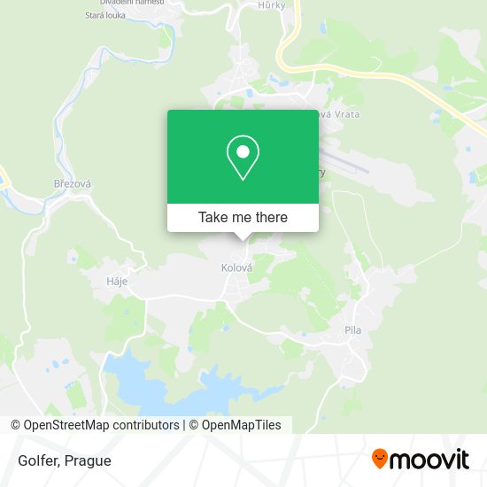 Карта Golfer