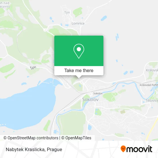 Карта Nabytek Kraslicka